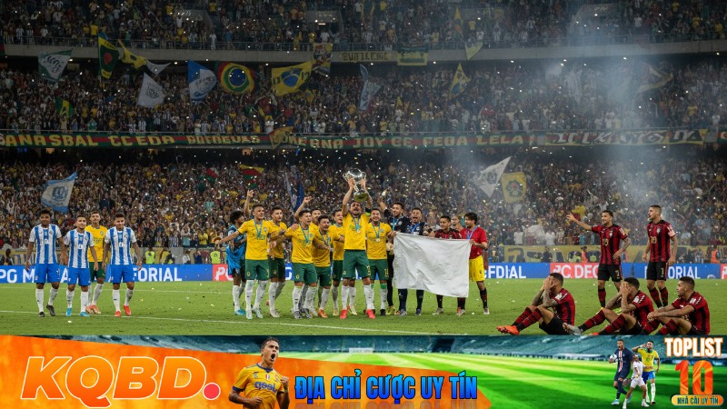 KQBD & BXH Brazil: vô địch – suất cúp – trụ hạng